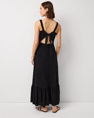 Tie-Back Maxi Dress click to view larger image.