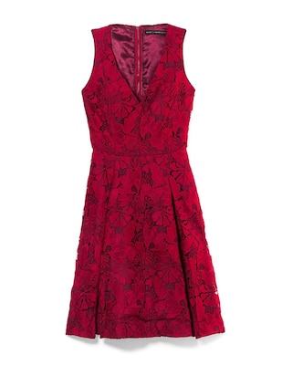 Lace Fit & Flare Dress