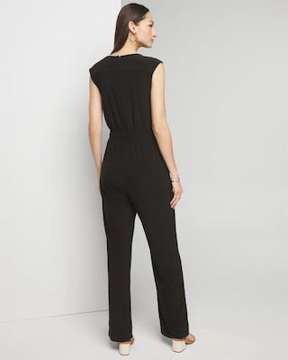 Matte Jersey Utility Jumpsuit click to view larger image.