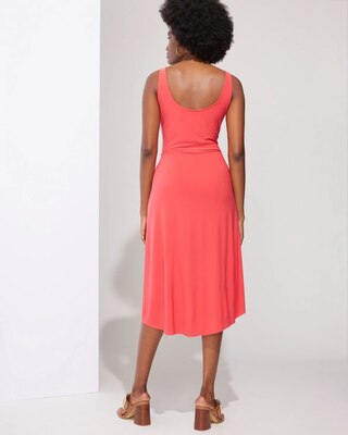 Outlet WHBM Faux-Wrap Sarong Dress