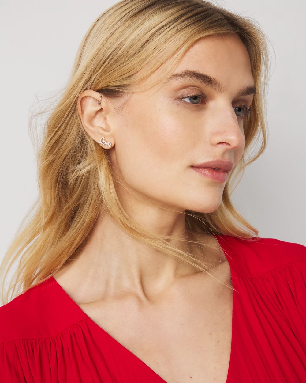 Love Letter Stud Earrings