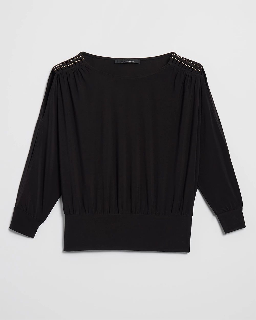 Matte Jersey Split Sleeve Top