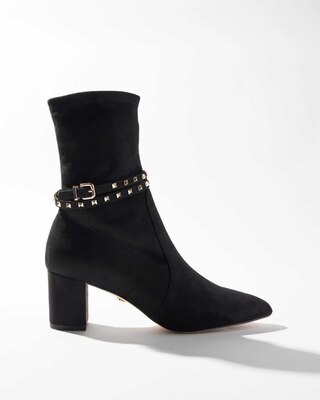 Removable Strap Suede Sock Boot