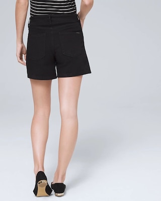 5-Inch Ultimate Sculpt High-Rise Denim Shorts click to view larger image.