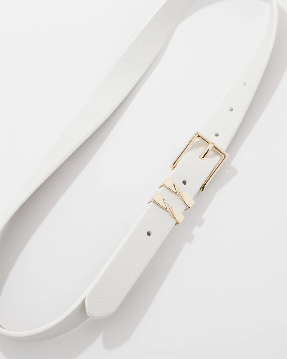 Gold Twist Pant Belt