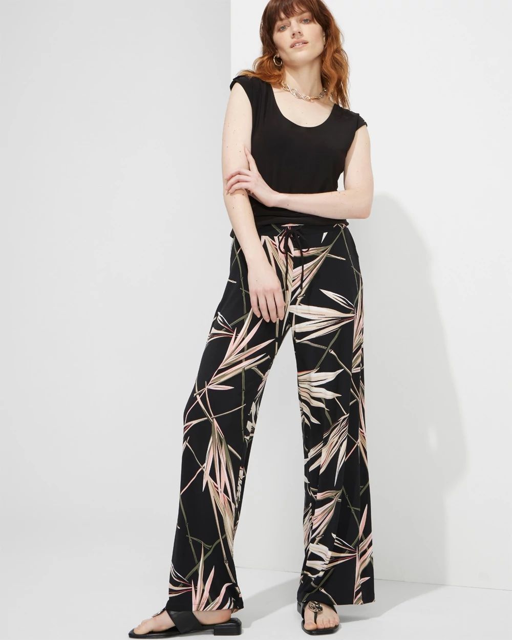 Outlet WHBM Wide-Leg Pants