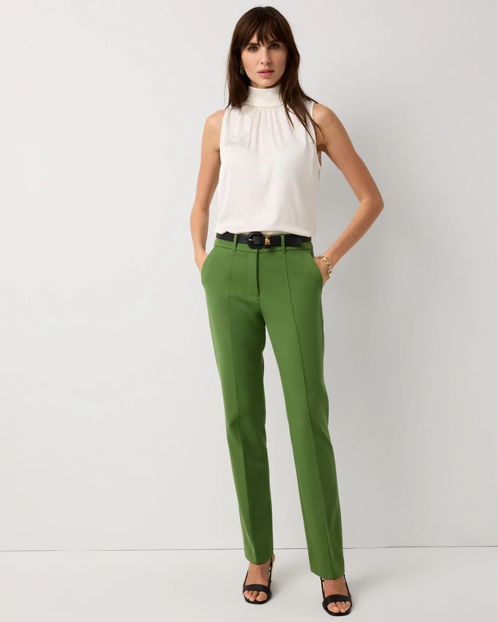 High-Rise Zoey Straight Pant
