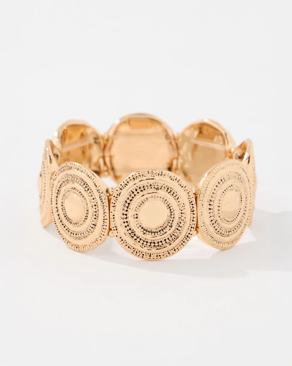 Coin Stretch Bracelet click to view larger image.