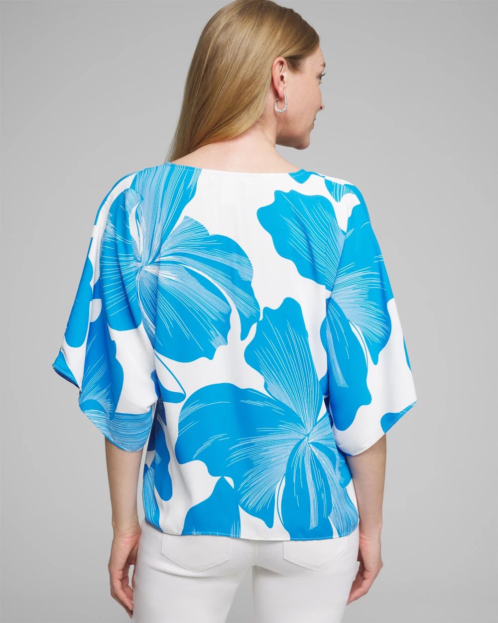 Outlet WHBM Elbow-Sleeve Kimono