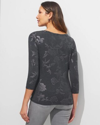 Outlet WHBM Foil Print Tee