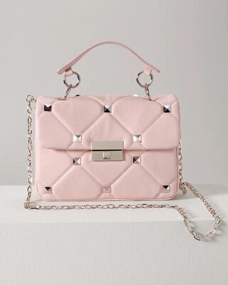 Quilted Stud Bag