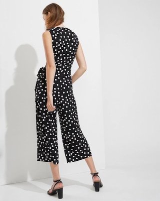 Outlet WHBM Surplice Crop Jumpsuit