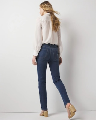 Mid-Rise Slim Jeans click to view larger image.