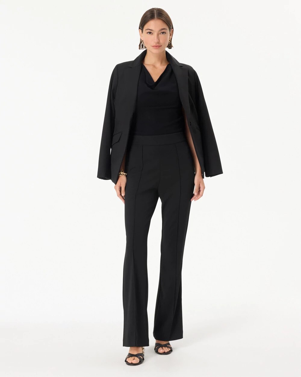 Petite Cowl Neck Jumpsuit
