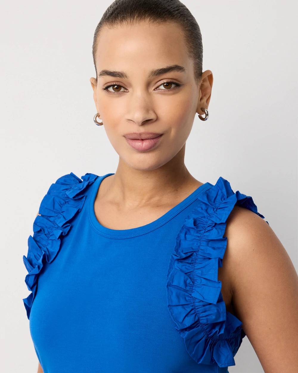 Ruffle Trim Tank - image 3