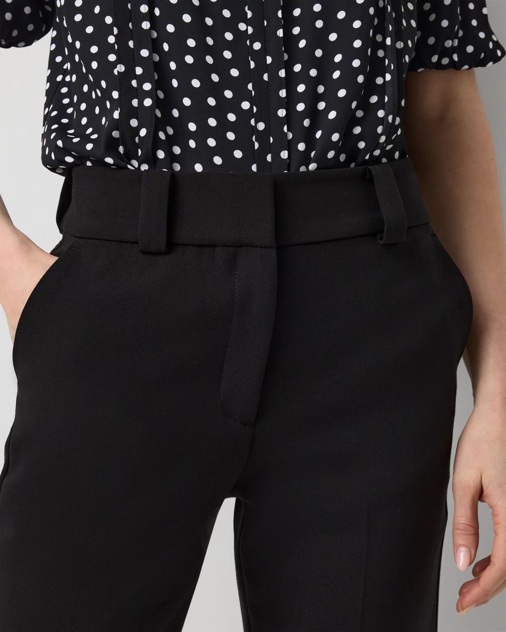 Petite High-Rise Blake Bootcut Pant