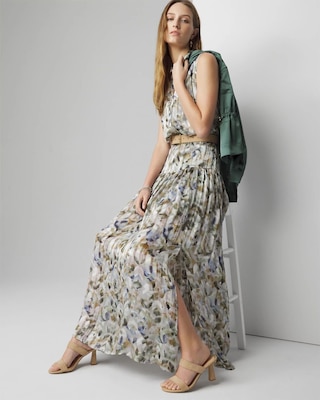 Chiffon Maxi Dress click to view larger image.