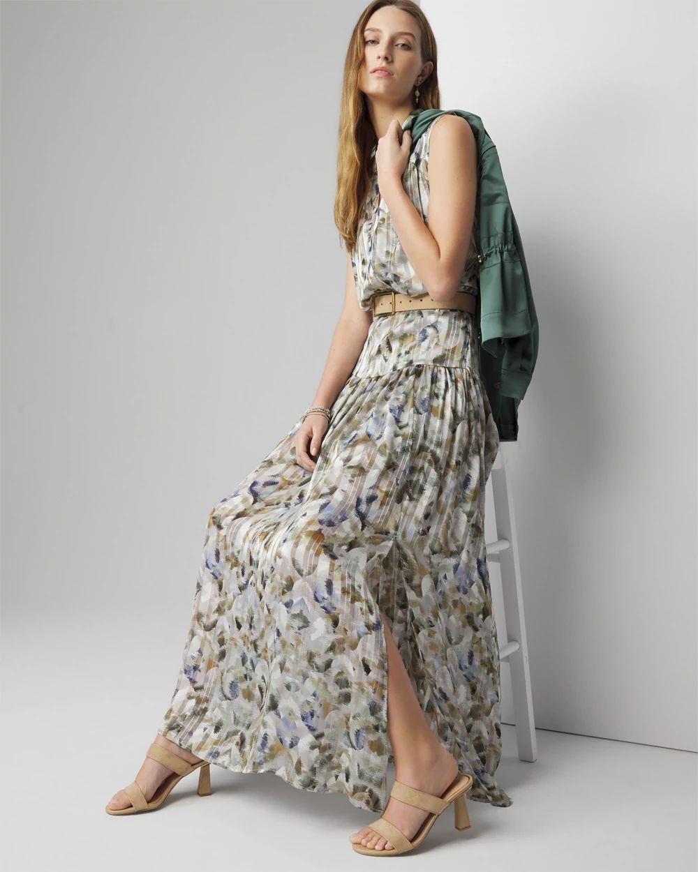 Chiffon Maxi Dress click to view larger image.