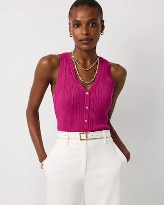 Henley Sweater Tank