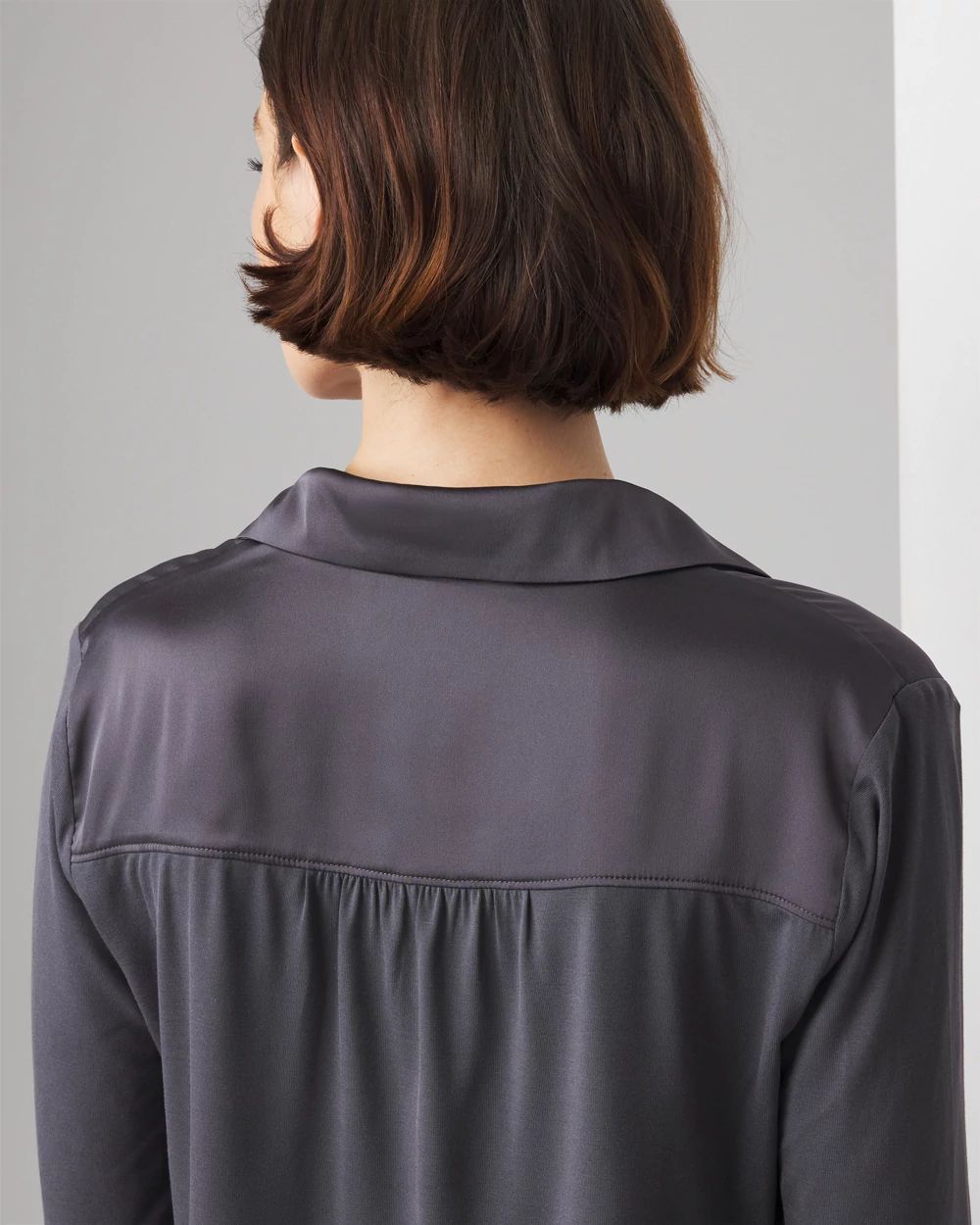 Woven Front Tee click to view larger image.
