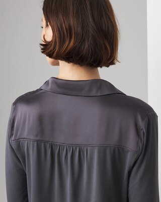 Woven Front Tee click to view larger image.