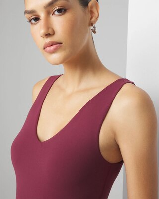 WHBM FORME™ All Ways Stretch Dual Neck Tank click to view larger image.