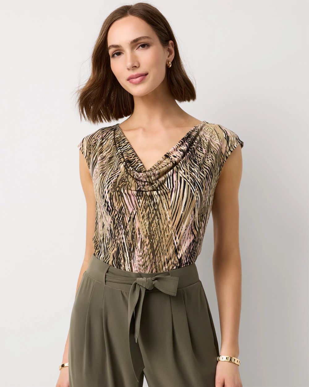 Cowl Neck Top