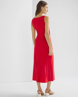 Sarong Midi Dress