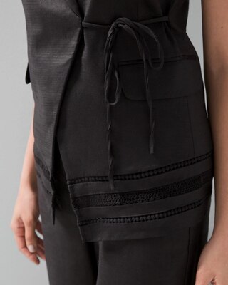 Tie-Front Vest