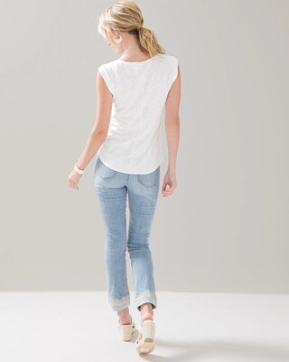 Sleeveless Scoop Tank