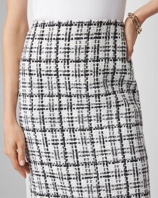 Tweed Pencil Skirt click to view larger image.