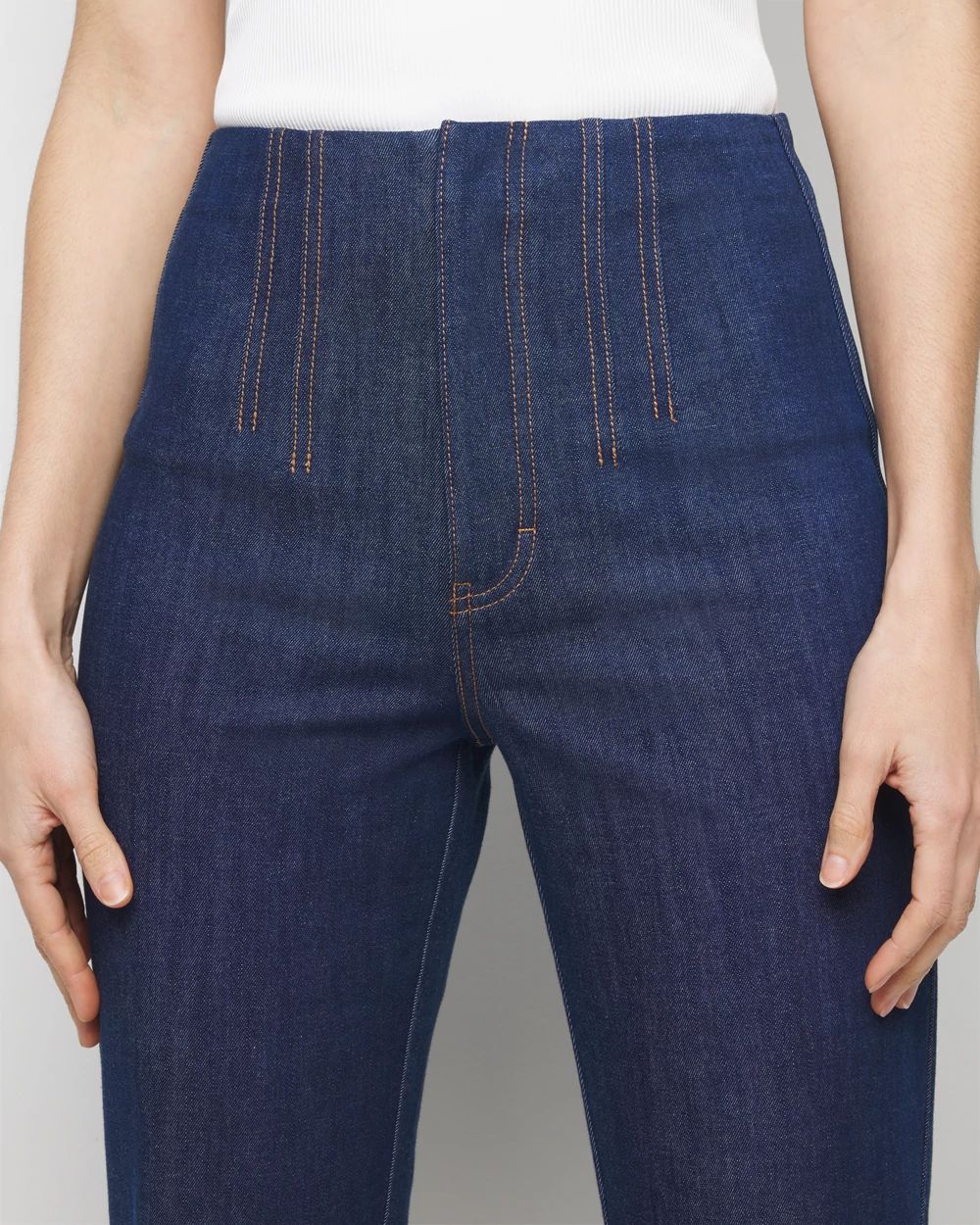 Extra High-Rise Sculpt Denim Trouser click to view larger image.