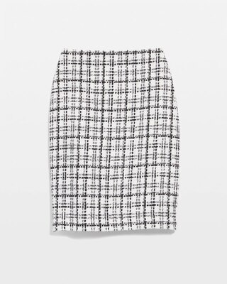 Tweed Pencil Skirt click to view larger image.