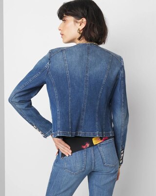 Cropped Denim Jacket click to view larger image.