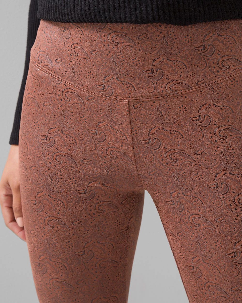 Vegan Suede WHBM® Runway Legging