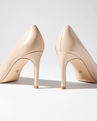Leather Comfort Pump click to view larger image.
