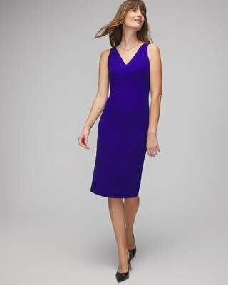 WHBM® AURA Sleeveless Sculpting Sheath Dress