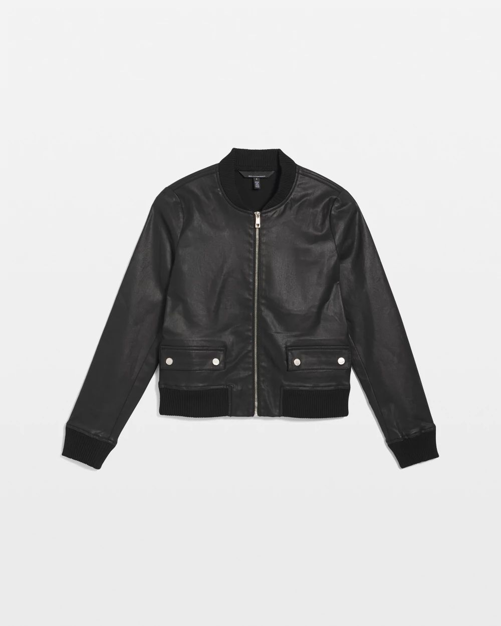 Coated Bomber Jacket