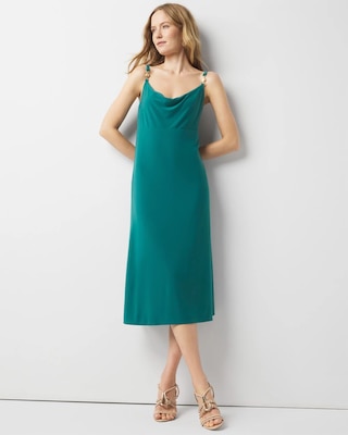 Cowl Neck Slip Dress click to view larger image.
