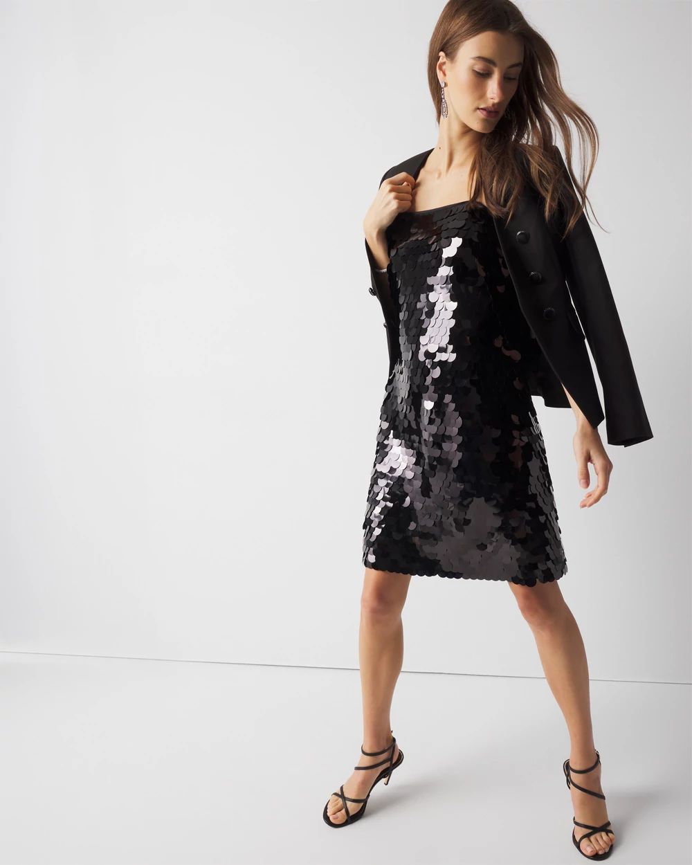 Paillette Mini Dress click to view larger image.