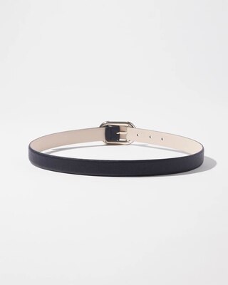 Round Buckle Narrow Belt click to view larger image.