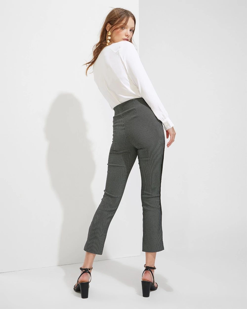 Outlet WHBM Pull-On Crop Pants