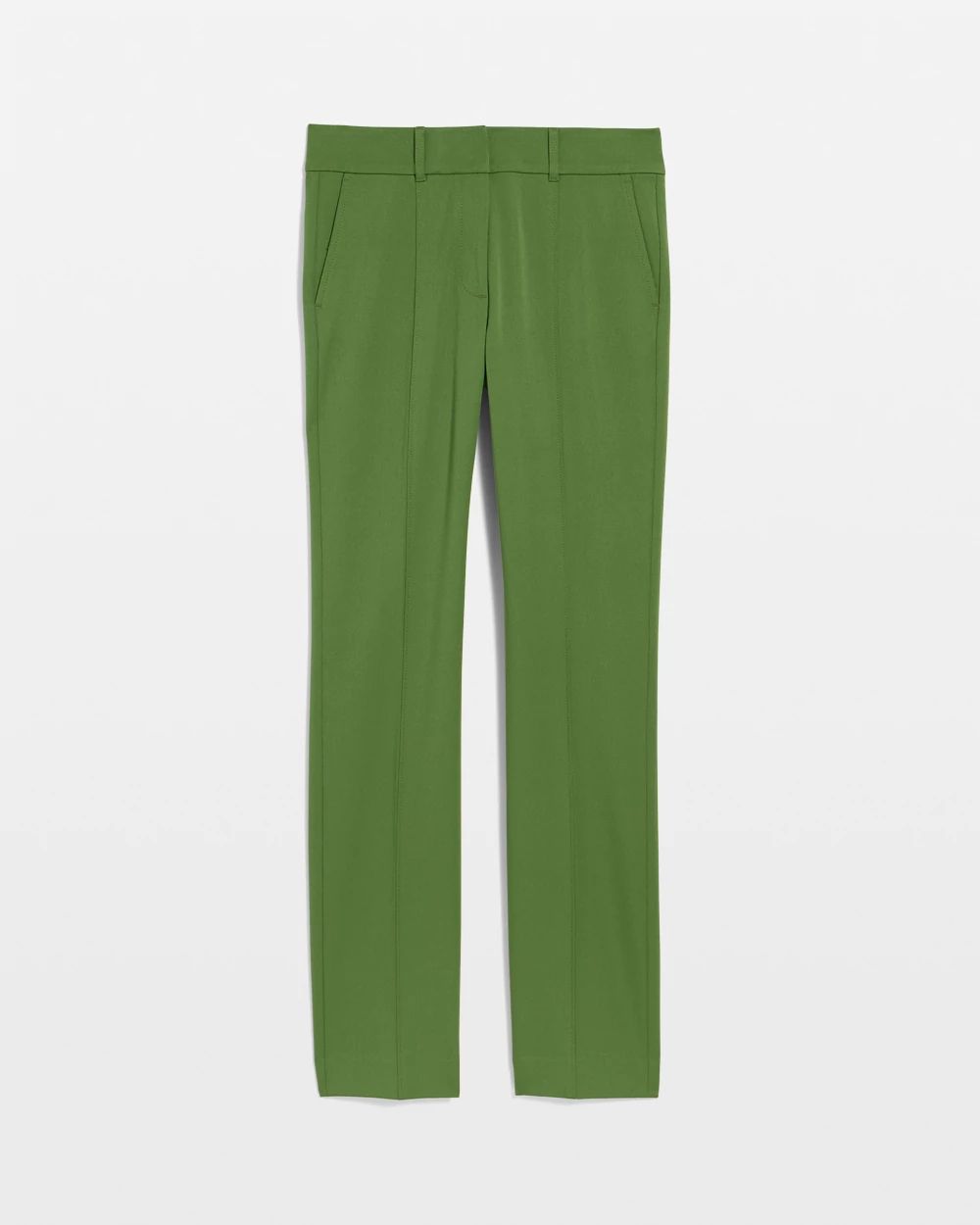 Petite High-Rise Zoey Straight Leg Pant