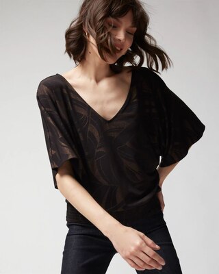 Matte Jersey Kimono Top