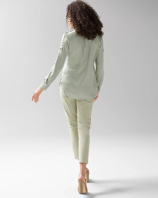 Soft Shirt with Adjustable Sleeves