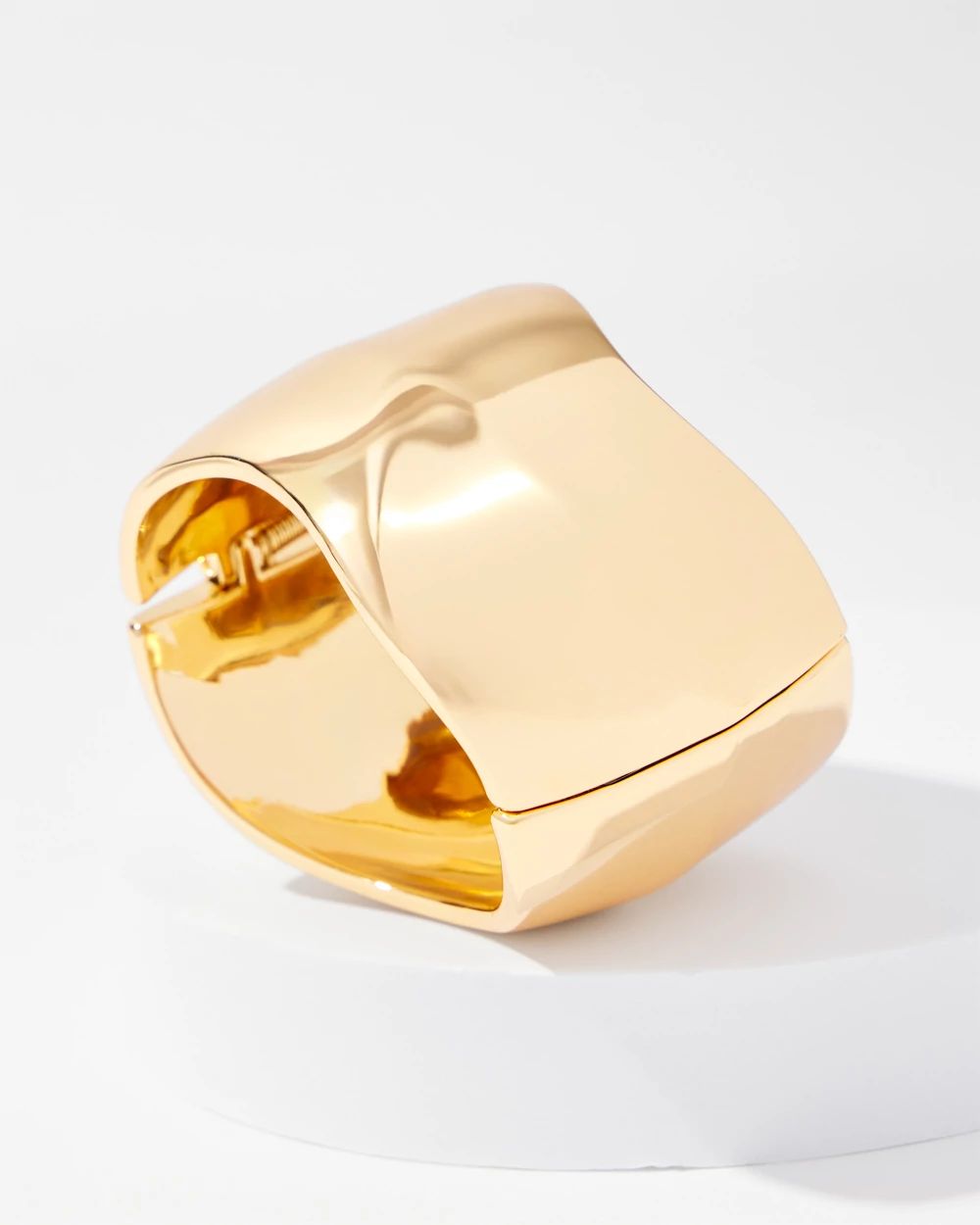 Sculptural Cuff Bracelet