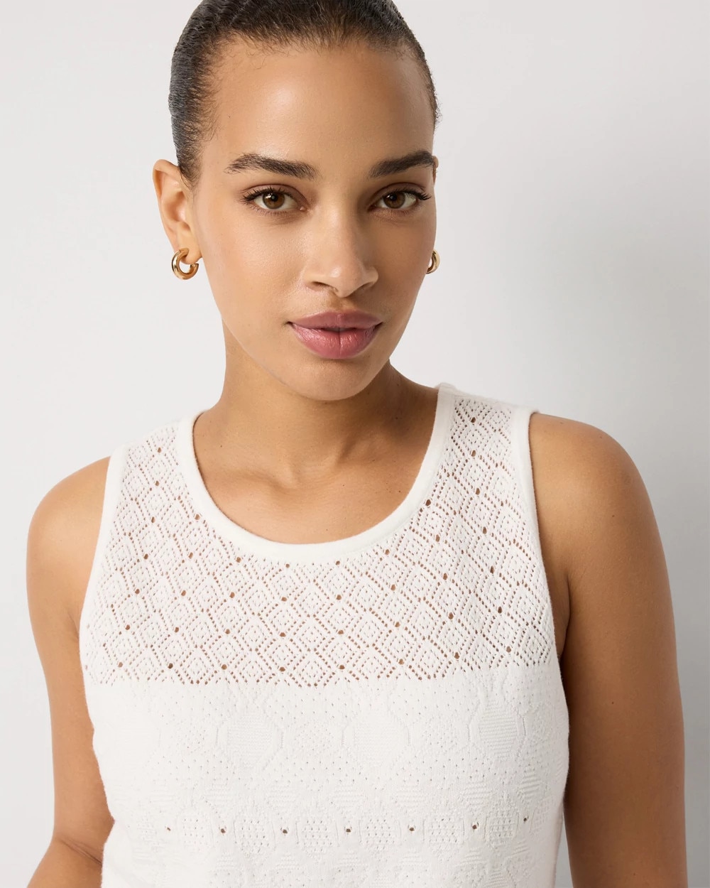 Crewneck Sweater Tank