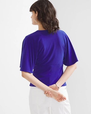 Matte Jersey Kimono Top