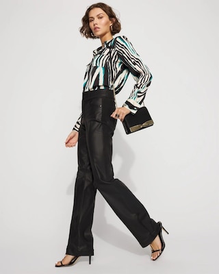 Relaxed Utility Satin Shirt click to view larger image.