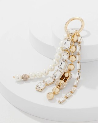 Mixed Metal Bag Charm click to view larger image.